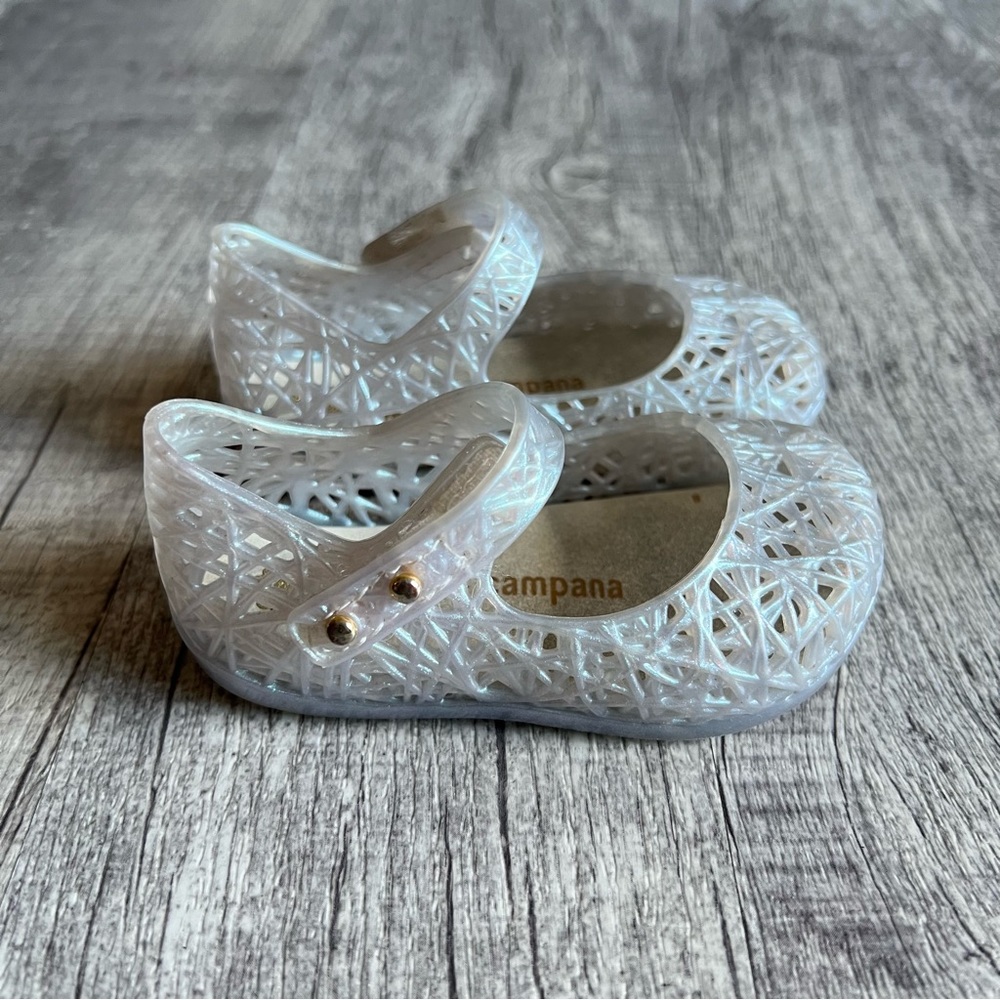 Mini Melissa Campana Gray Silver
